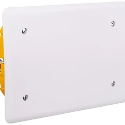 Boîte blanche rectangulaire - LEGRAND - 160 x 105 mm - Couvercle à vis - Batibox