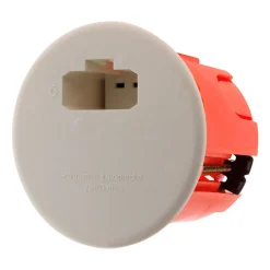 Boîte DCL point de centre murs diamètre 65mm Zenitech