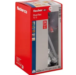 Boîte De 25 Chevilles À Bascule Duotec Fischer 537259 Nylon - 10 Mm