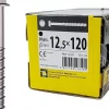 Boîte de 20 vis d'ancrage béton 12,5 x 120