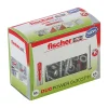 Boîte De 50 Vis De Charpente Power-fast À Empreinte Tx Fischer Fpf-wt - Tête Disque - Filetage Partiel