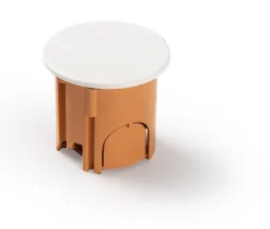 Boîte de dérivation à encastrer à sceller avec entrées et système de verrouillage Diall 40 X 40 mm
