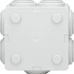 Boîte de dérivation IP55 60x60x40mm - Blanc - Zenitech