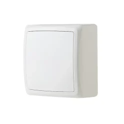 Boîte de dérivation monobloc en saillie Jacobsen Sigurd blanc complet