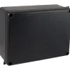 Boîte de dérivation rectangulaire noire IP65 - Solera