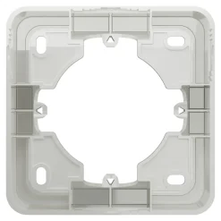 Boîte d'encastrement 1 poste saillie Schneider Electric Unica Déco blanc