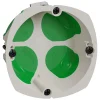 Boîte d'encastrement 1 poste étanche diamètre 67 mm profondeur 40 mm Multifix Air Schneider Electric, 10 pièces