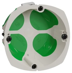 Boîte d'encastrement 1 poste étanche diamètre 67 mm profondeur 40 mm Multifix Air Schneider Electric, 10 pièces