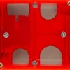 Boîte d'encastrement No Airbox Multiplat 3 postes - P 40 mm Protec
