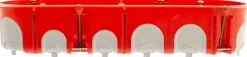 Boîte d'encastrement No Airbox Multiplat 3 postes - P 40 mm Protec