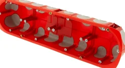 Boîte d'encastrement No Airbox Multiplat 4 postes - P40 mm Protec
