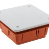 Boîte dérivation à encastrer 92x92x45mm Zenitech