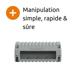 Boîte Gelbox T2 série 221/2273 4mm² Wago