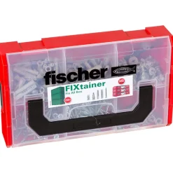 Boîte Modulable Fixtainer Tous Matériaux Fischer 534092 Avec 240 Chevilles Ux, Sx Et Gk Avec Vis