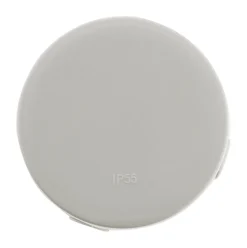 Boîte étanche diamètre 80x45mm IP55 - Gris - Zenitech