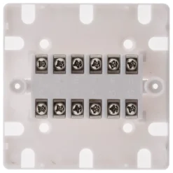 Boîtier de répartition 12 plots - Blanc - Zenitech