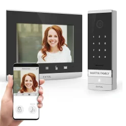 Boîtier pour montage encastré du visiophone Extel Wave (720313) et Extel Connect 2 (référence 720324) - Extel - 720322