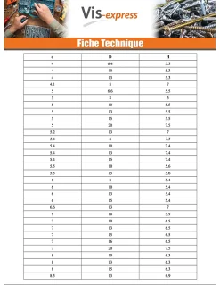 Bouchon Diamètre du corps 10 Diamètre de tête: 13 Longueur sous tête 6.7 Nylon RAL9010 blanc pur - 100 pièces
