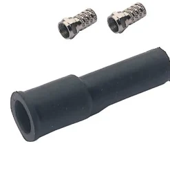 Bouchon d'étanchéité caoutchouc + 2 fiches F Optex