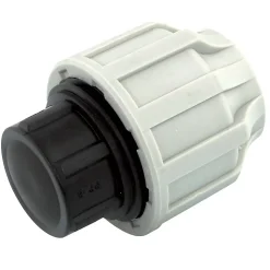 Bouchon femelle à compression Fitt S521020 en polypropylène pour tuyaux polyéthylène PN 16 bars