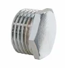 Bouchon laiton chromé Mâle 12/17 (3/8"), lot de 2