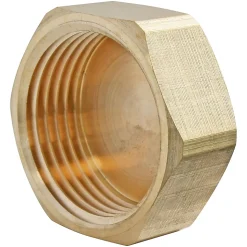 Bouchon laiton Femelle 15/21 (1/2"), lot de 2