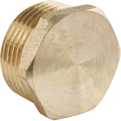 Bouchon laiton Mâle 15/21 (1/2"), lot de 2