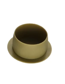 Bouchon Lisse 25X32 LG13 Nylon RAL1020 - 30 pièces