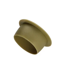 Bouchon Lisse 25X32 LG13 Nylon RAL1020 - 30 pièces