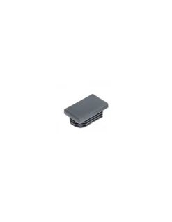 Bouchon rectangle pour tube 40X20 épaisseur tole du tube 1 à 2.25 nylon noir - 100 pièces