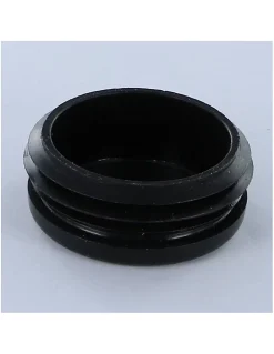 Bouchon rond pour tube Diamètre Extèrieur 50 Intérieur 44-48 nylon noir - 1 pièce