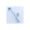 Boulon (vendu avec Ecrou) TRCC JAPY tête ronde collet carré M10X200 Filetage partiel Acier zingué - 5 pièces