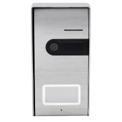 Bouton pour l'extérieur filaire Blyss Jelbi alu