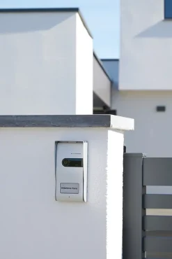 Bouton pour l'extérieur filaire Blyss Jelbi alu