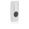 Bouton poussoir de sonnette sans fil blanc 200 m