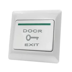 Bouton poussoir de sortie - motif clé - sb1b