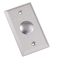 Bouton poussoir rectangulaire aluminium rétroéclairé sb5hkr