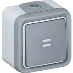 Bouton-poussoir étanche PLEXO 10A - LEGRAND - 069722