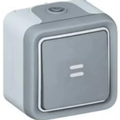 Bouton-poussoir étanche PLEXO 10A - LEGRAND - 069722