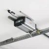 Boxer Ouvre-porte de garage WiFi 800N avec application smartphone, rail 3 m, télécommande incluse