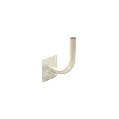 BRAS COUDE Déport 250 mm Diamètre 40mm Hauteur 280 mm Support mural parabole acier galva HDSAT
