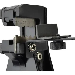 Brüder Mannesmann M10981 Pince à dénuder automatique, mâchoires SK 5, poignée bi-matière, butée réglable