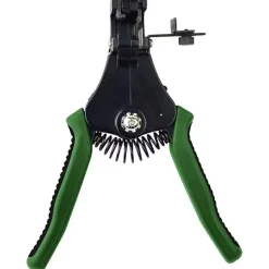 Brüder Mannesmann M10981 Pince à dénuder automatique, mâchoires SK 5, poignée bi-matière, butée réglable