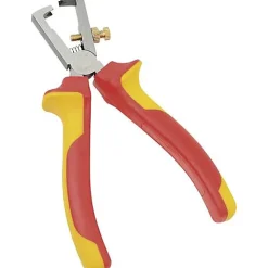 Brüder Mannesmann M10608 Pince à dénuder VDE 160 mm, acier chrome-vanadium, poignées bi-matière