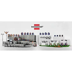 Brennenstuhl RM L 3100 Détecteur de fumée optique VdS, pile lithium 3 V intégrée, 85 dB, blanc
