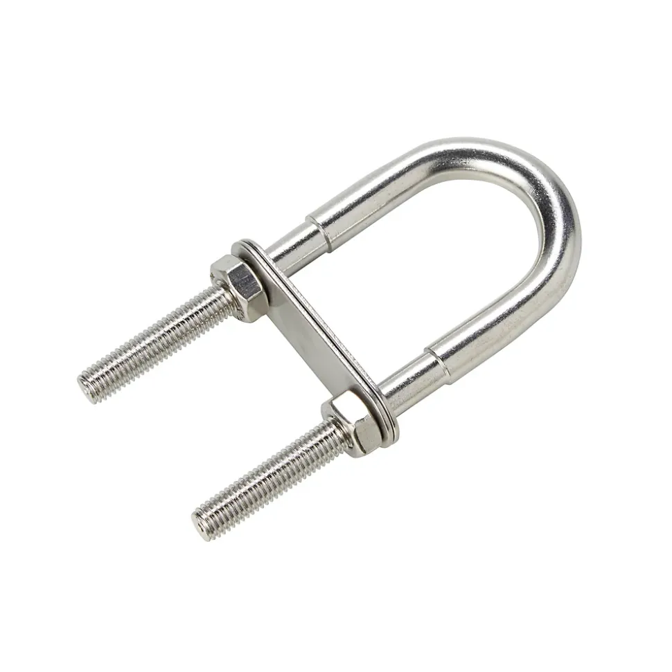 Bride de fixation en inox 37 mm Diall