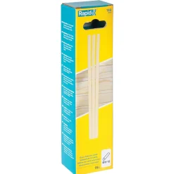 Bâton de colle bois 190 mm Rapid, 16 pièces