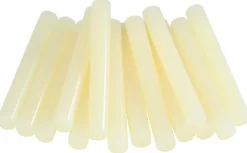 Bâtons de colle pour textiles & cuir Ø12mm x 94mm, lot de 14