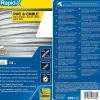 Bâtons de colle PVC & câbles 12 mm. Parfait pour les travaux de fixation et de réparation. Paquet de 14 bâtons longs.