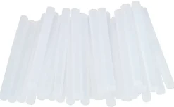 Bâtons de colle transparente universelle 7 mm. Paquet de 36 bâtons courts.